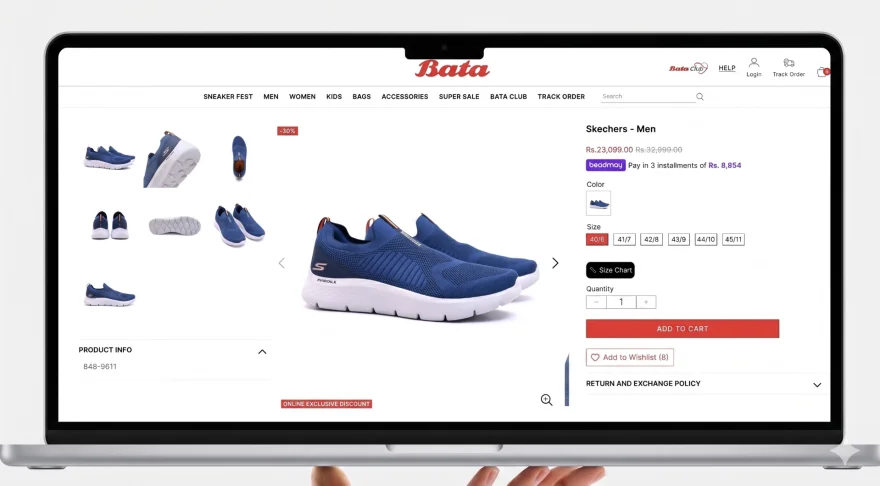Bata Pakistan screenshot 3