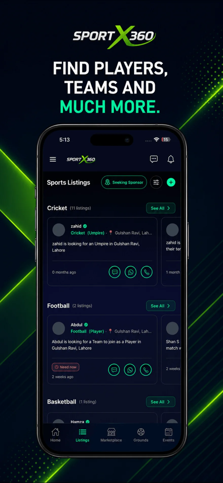 SportX360 screenshot 2